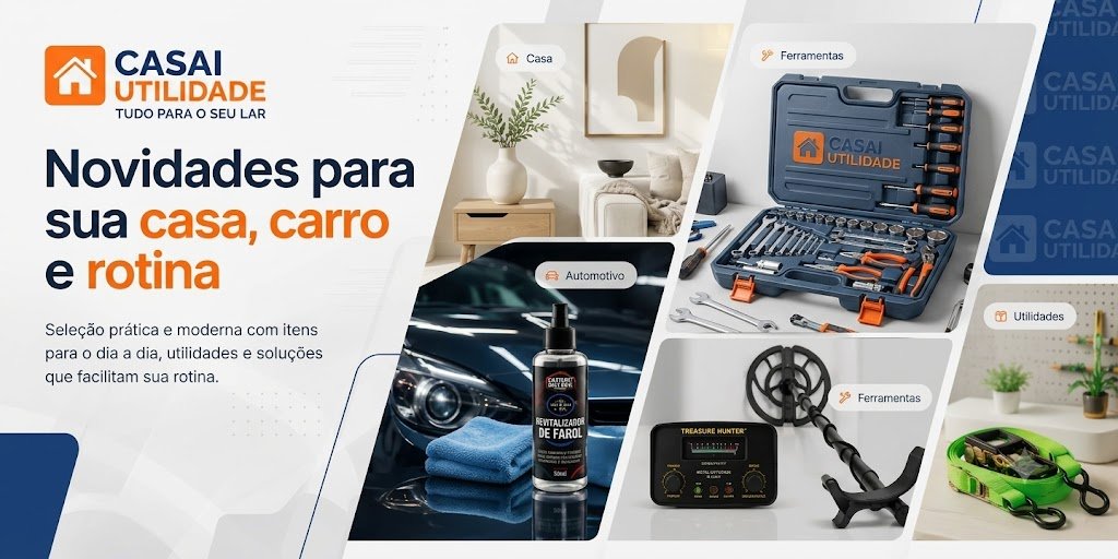 Casaiutilidade — Novidades para sua casa, carro e rotina