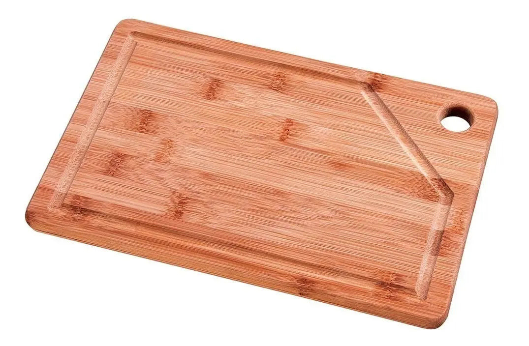 Jogo 3 Bandejas Bambu Lavabo Decorativa 28cm